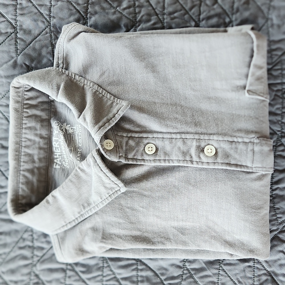 Faherty Sunwashed Jersey Polo